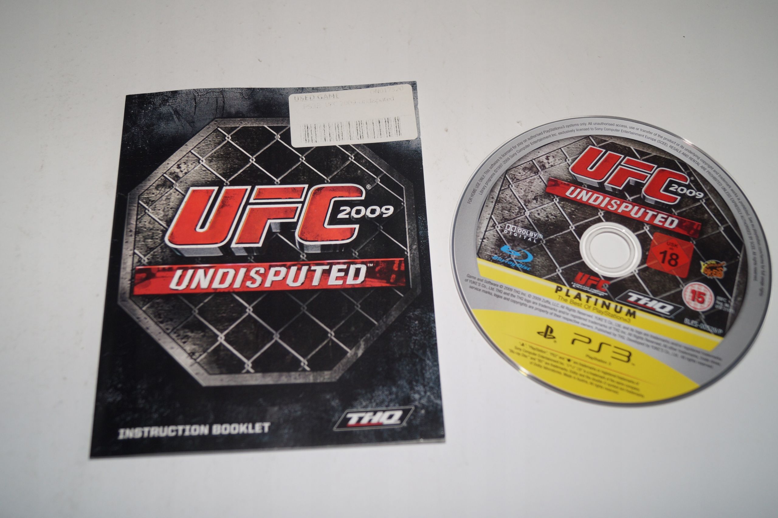Ufc Undisputed 2009 Ps3