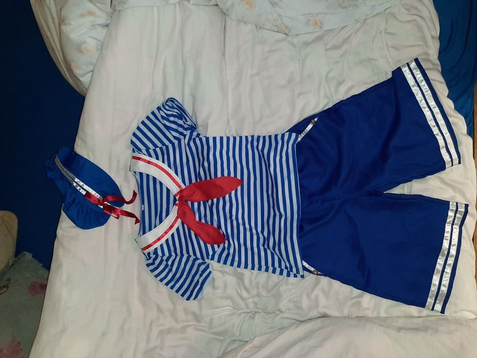 Карнавальный костюм Морячка, Матроска  от 11-15 лет