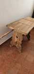 Mesa em Freixo maciço restaurada de raiz