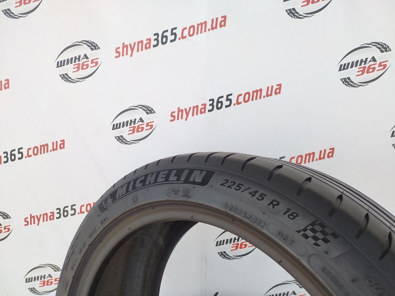 шини бу літо 225/45 r18 michelin pilot sport 4 run flat 4mm