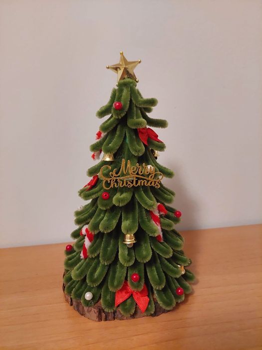 Árvores de natal artesanais