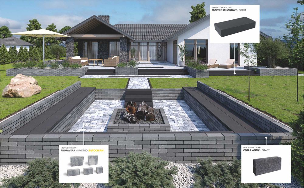 Kostka brukowa Primavera DROGBRUK, DOMBRUK, Projekt Gratis!!