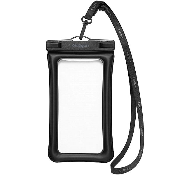 Spigen A621 Universal Waterproof Case & Waist Bag Black