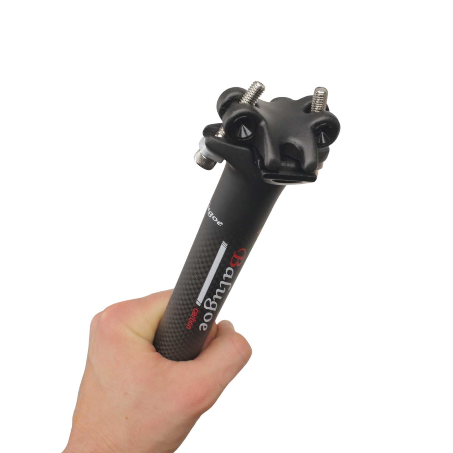 Carbon! BALUGOE 27,2 mm 350 mm sztyca podsiodłowa carbonowa 35 cm