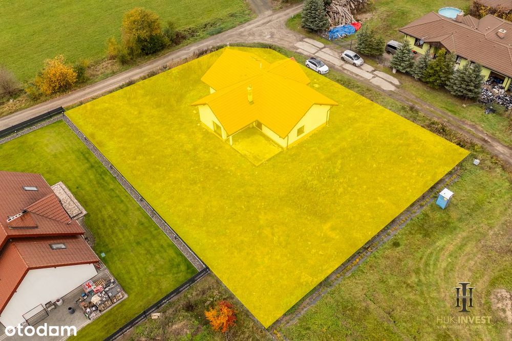 Parterowy dom w Ługach Ujskich