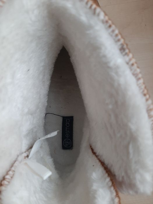 Brązowe śniegowce ESMARA