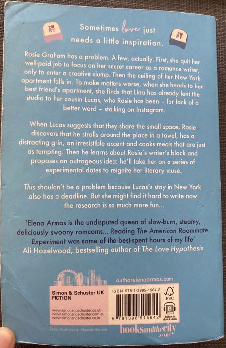 “The American Roommate Experiment” by Elena Armas