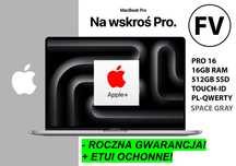 I. NOWY Apple MacBook Pro 16 512GB 16GB RAM TouchBar GW-12msc! FV23%