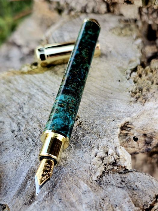 Pióro Magnetic Gold P07 drewno stabilizowane