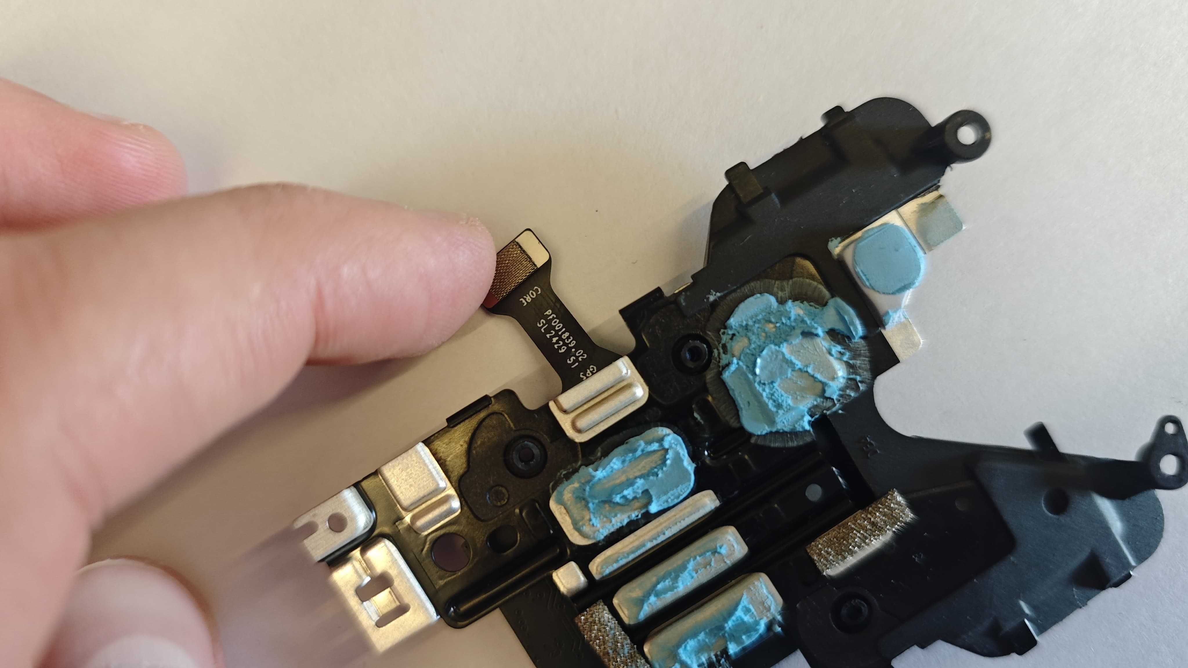 DJI Mini 3 - moduł GPS / IMU + tasiemka flex GPS + radiator