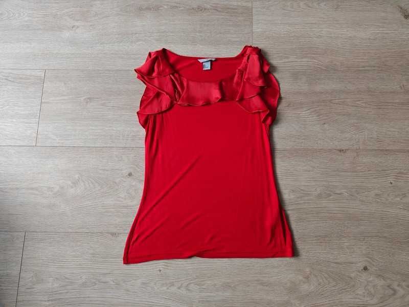 Elegancka bluzka koszulka t-shirt H&M 36 S