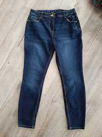 Spodnie dziewczęce jeansowe jeansy granatowe r. 152 158