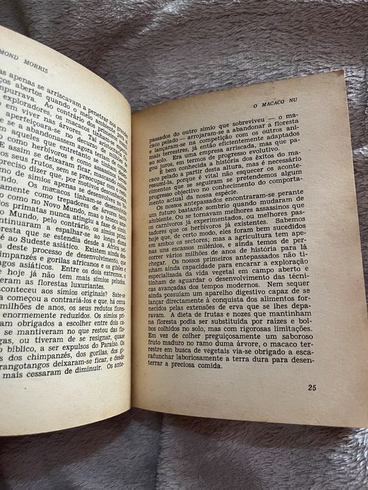 Livro O Macaco Nu