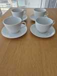 Filiżanki do kawy Ikea VÄRDERA 4 szt. białe