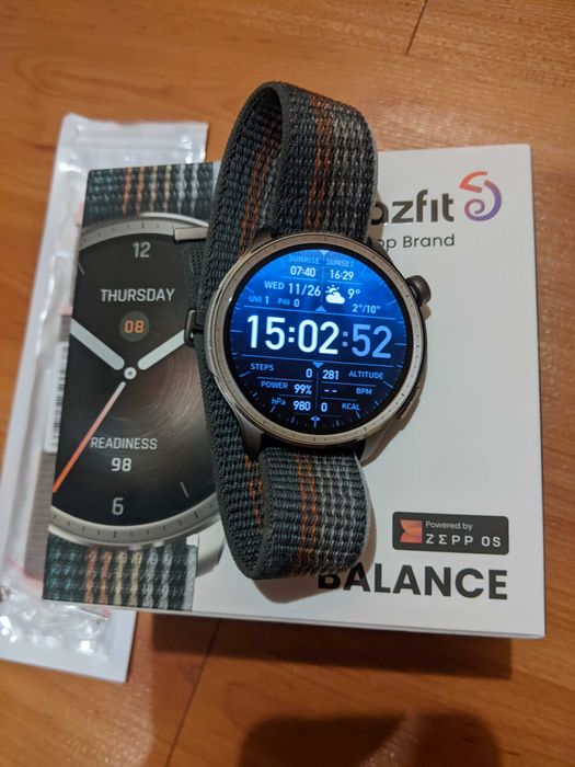 Розумний Смарт-годинник Amazfit Balance A2286 NFC + Ремінець