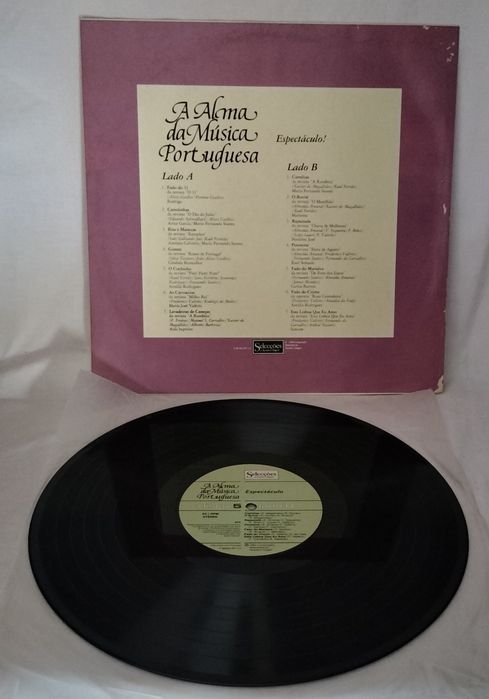 Disco Vinil - A Alma da Musica Portuguesa n°5 Espectáculo