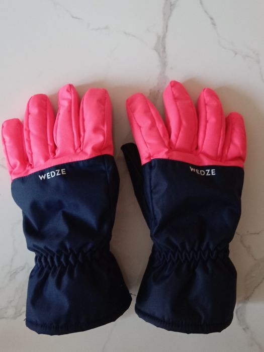 Wed'ze rękawiczki narciarskie 10 lat / 140 cm nieprzemakalne