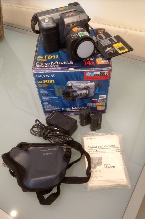 SONY MAVICA MVC-FD91 - Coleccionadores e Entusiastas