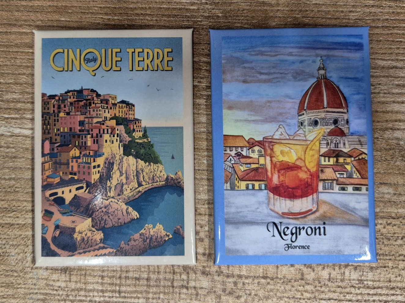 Zestaw magnesów - magnes - z Włoch Rzym Florencja Cinque Terre +gratis