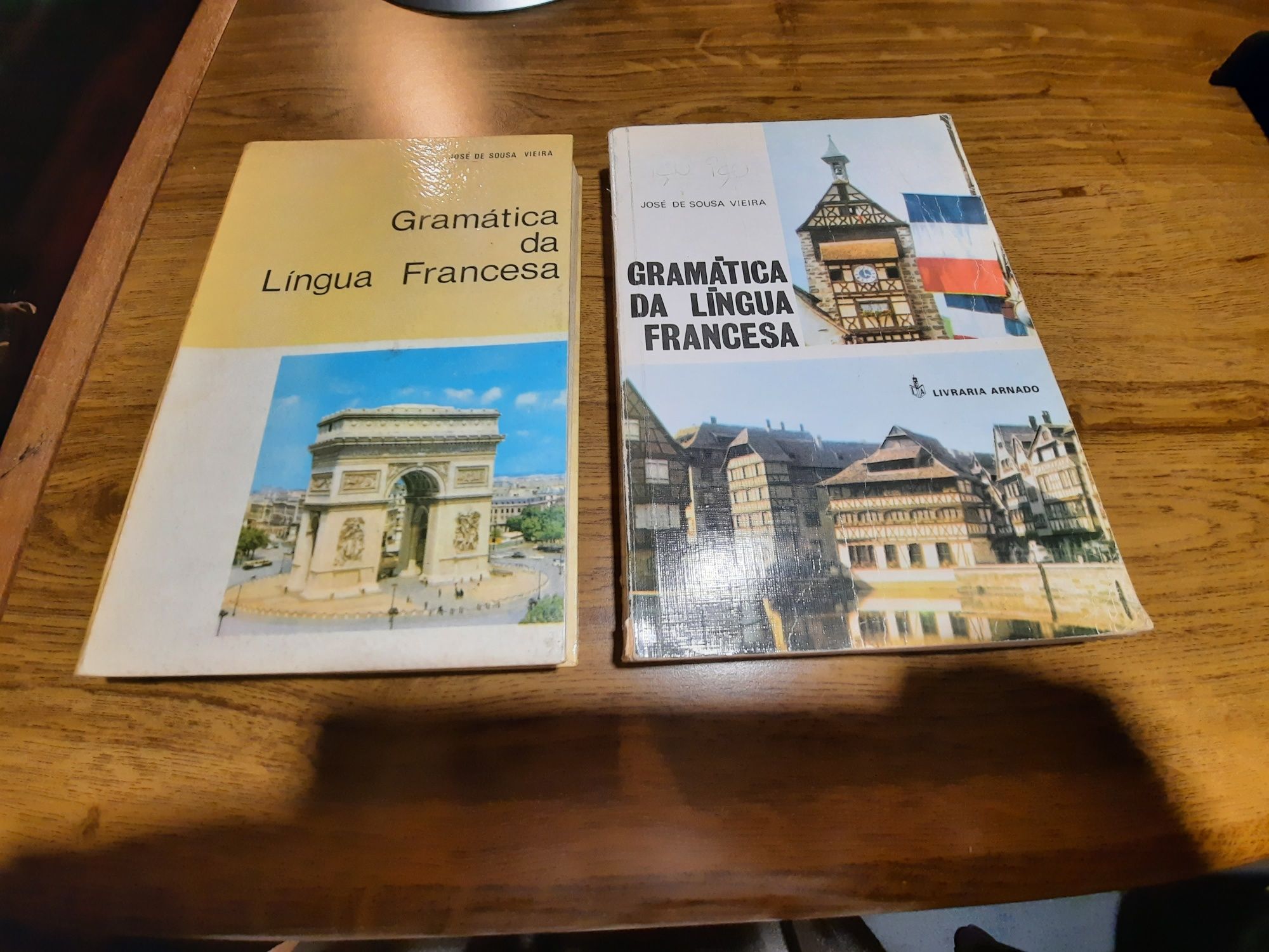 Gramáticas da Língua Francesa, Inglesa e Italiana.Antigas.