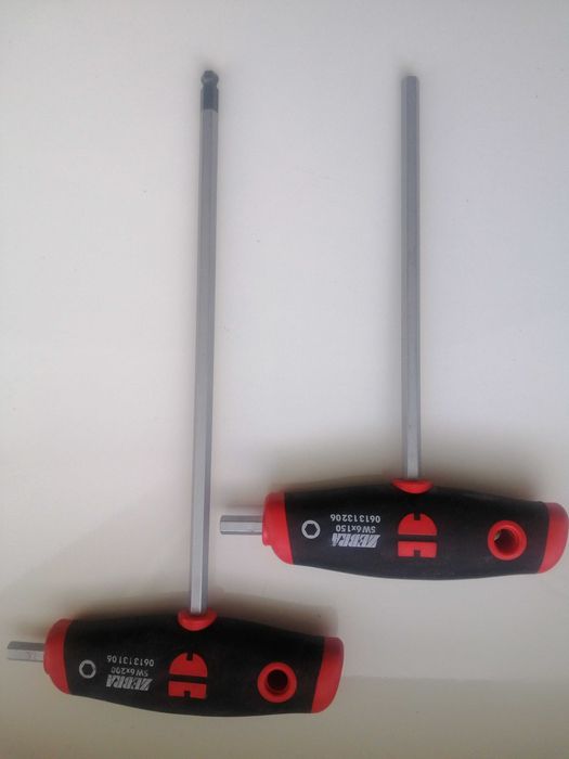 Т-подібні шестигранні ключі WURTH SW 6