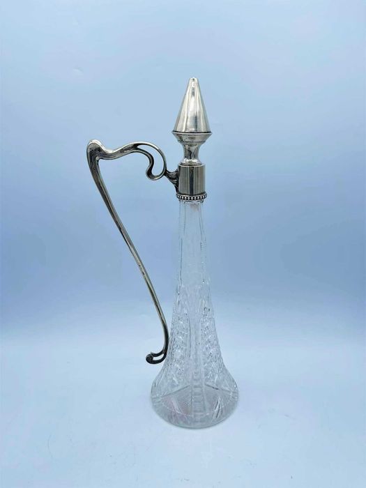 Queijeira em Cristal e Prata