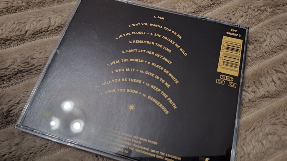 CD Michael Jackson - DANGEROUS , BAD , HISTORY Zestaw 3 Albumy