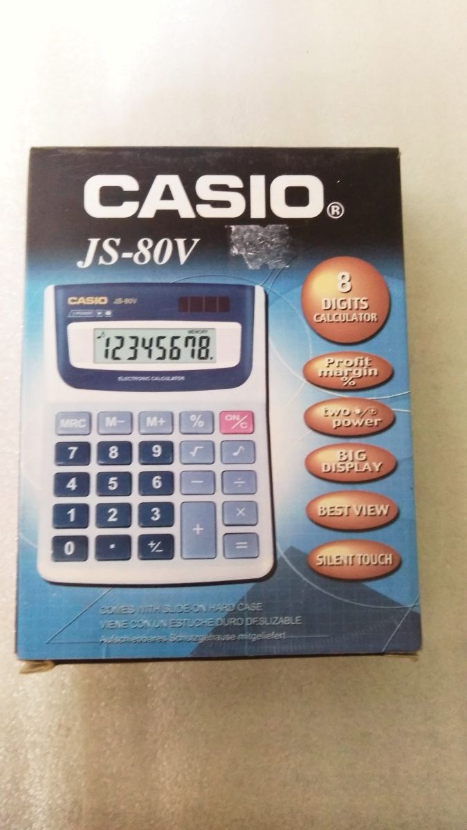 Калькулятор настольный CASIO js - 80v.