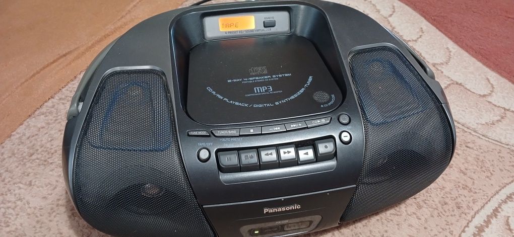 Магнітофон Panasonic RX-D29 CD/MP3/Радіо, супербас!