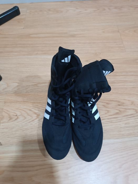 Sapatilhas de boxe Adidas Hog 2.0-Pretas