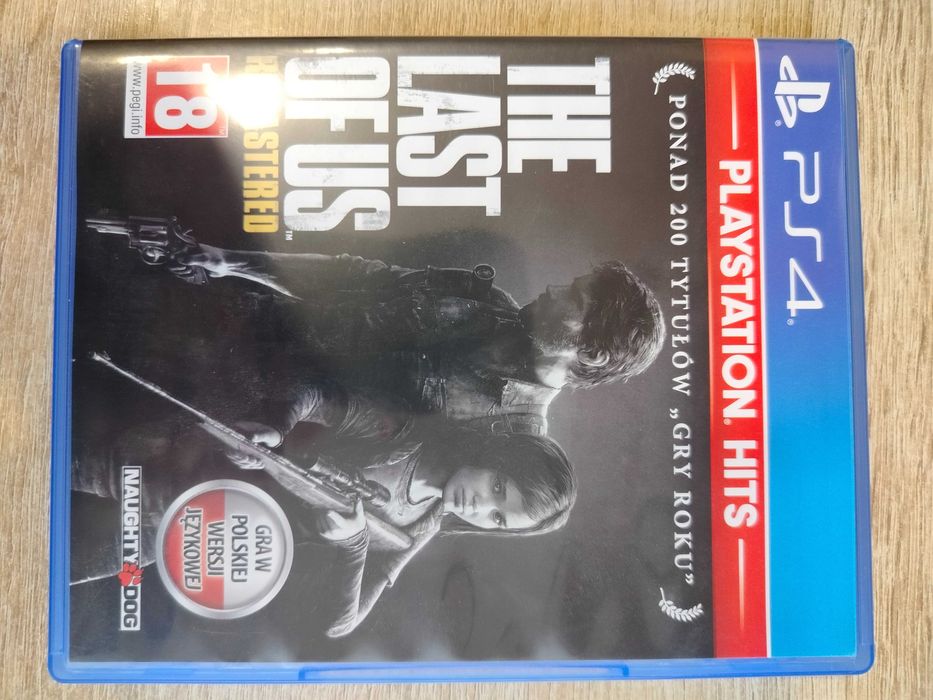 Gra The Last of Us Remastered PL PS4 (super stan)