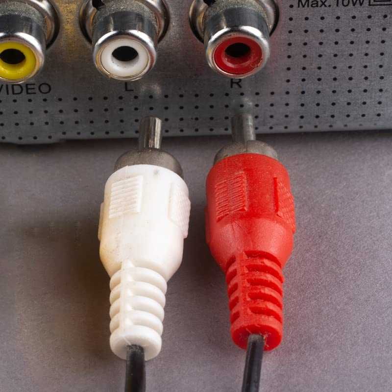 Kabel 3,5mm jack Aux - 2x RCA (cinch) 1,5 m TV Wzmacniacz Głośniki