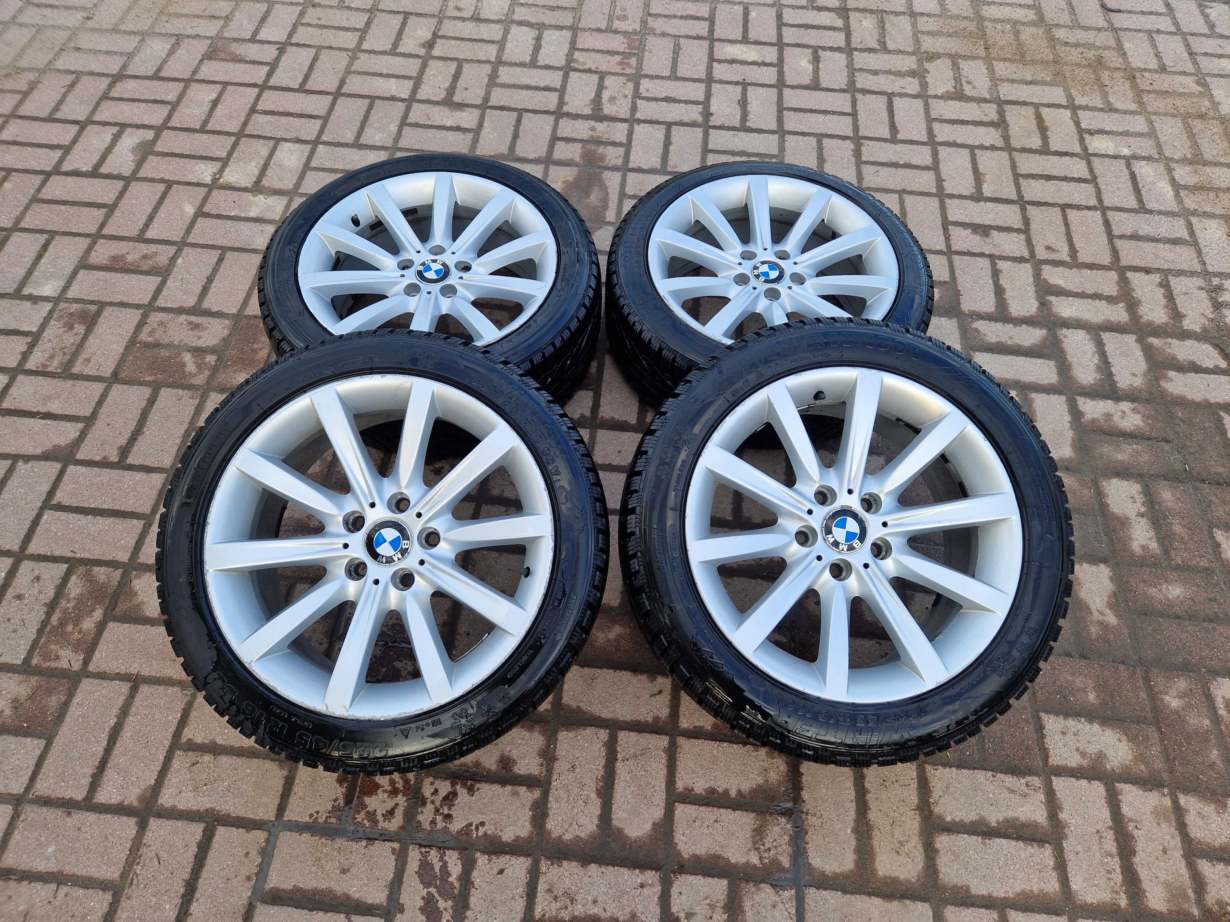 Komplet Kół Koła Felgi 18 Cali 5x120 BMW F10 F11 E60 E61 ET30 Oryginał