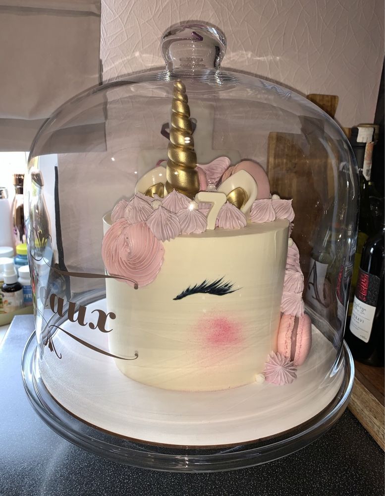 Підставка для торта з кришкою