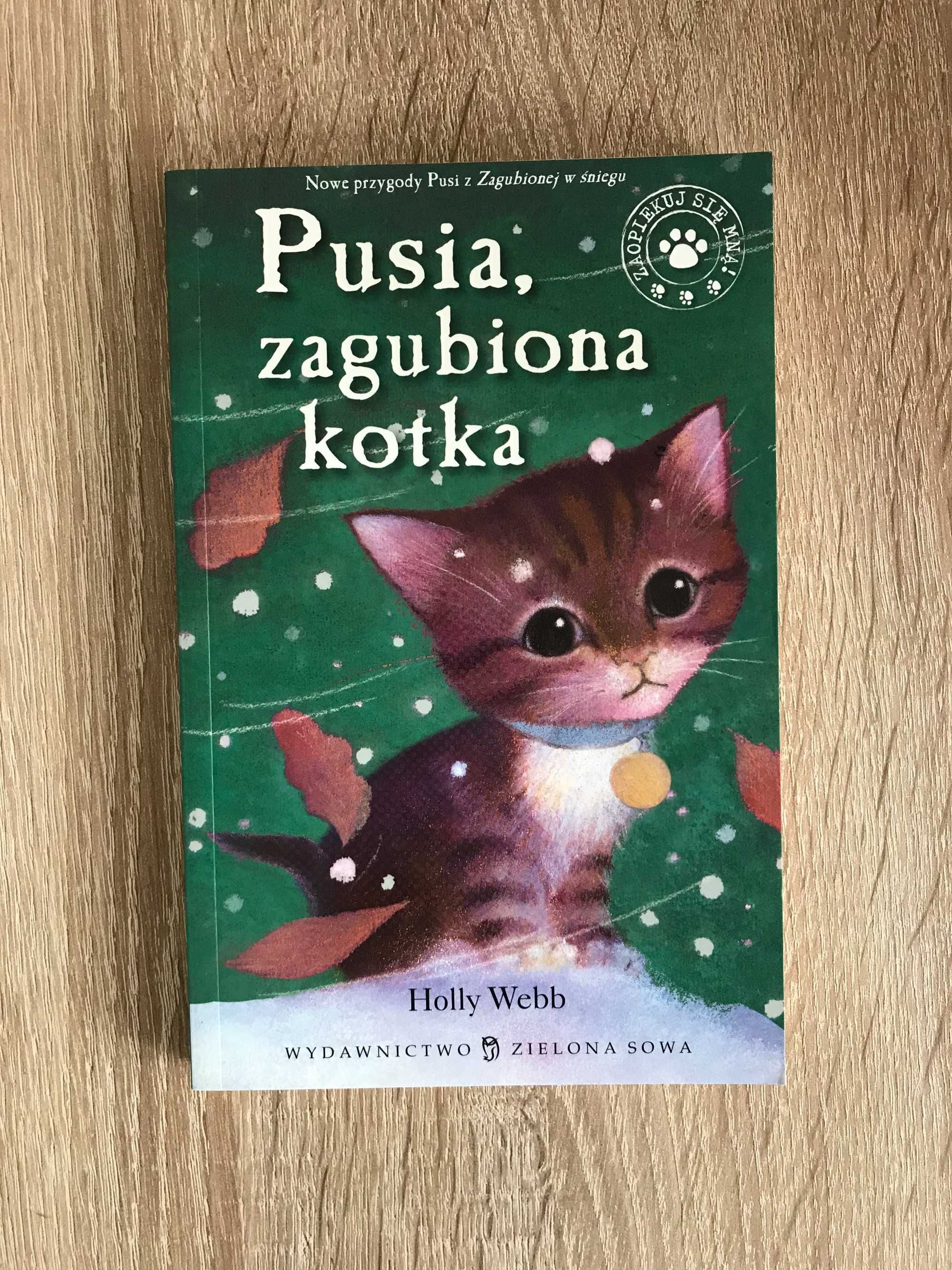 "Pusia, zagubiona kotka. Zaopiekuj się mną "