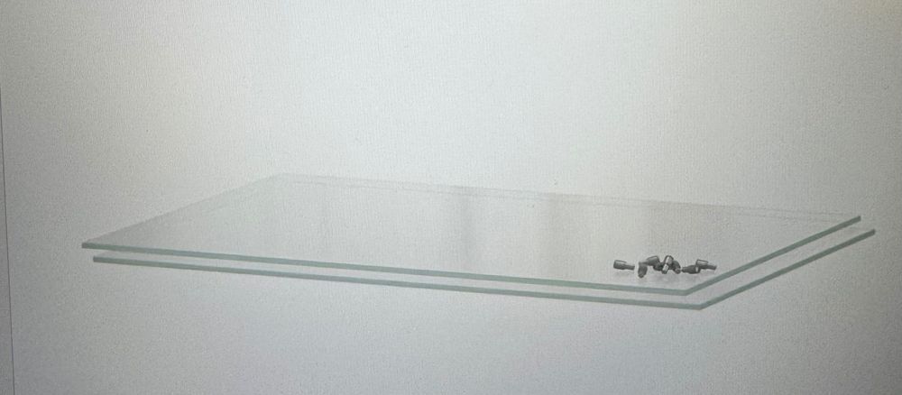 Nowa szklana półka Utrusta Ikea