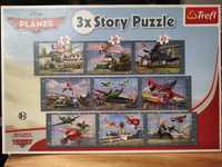 Disney Planes puzzle 3xStory Puzzle 97,5x22 cm