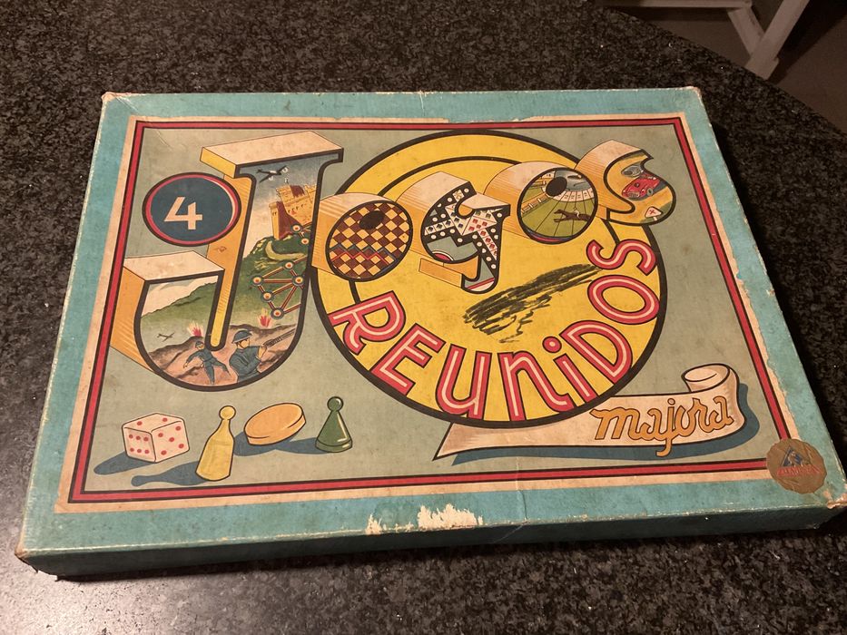Jogos Majora anos 60 vintage