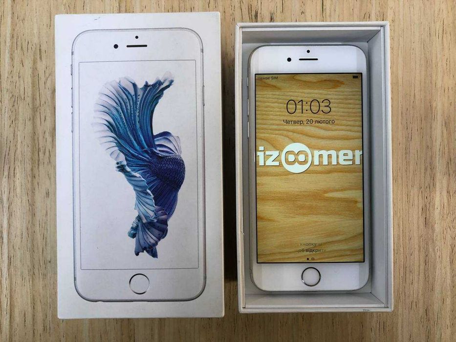 /12325/ iPhone 6S 64gb Silver Обмін Гарантія