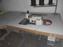 Maquina monofasica industrial de costura corte e coze
