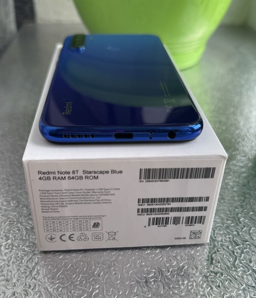 Xiaomi redmi note 8t 4/64 blue