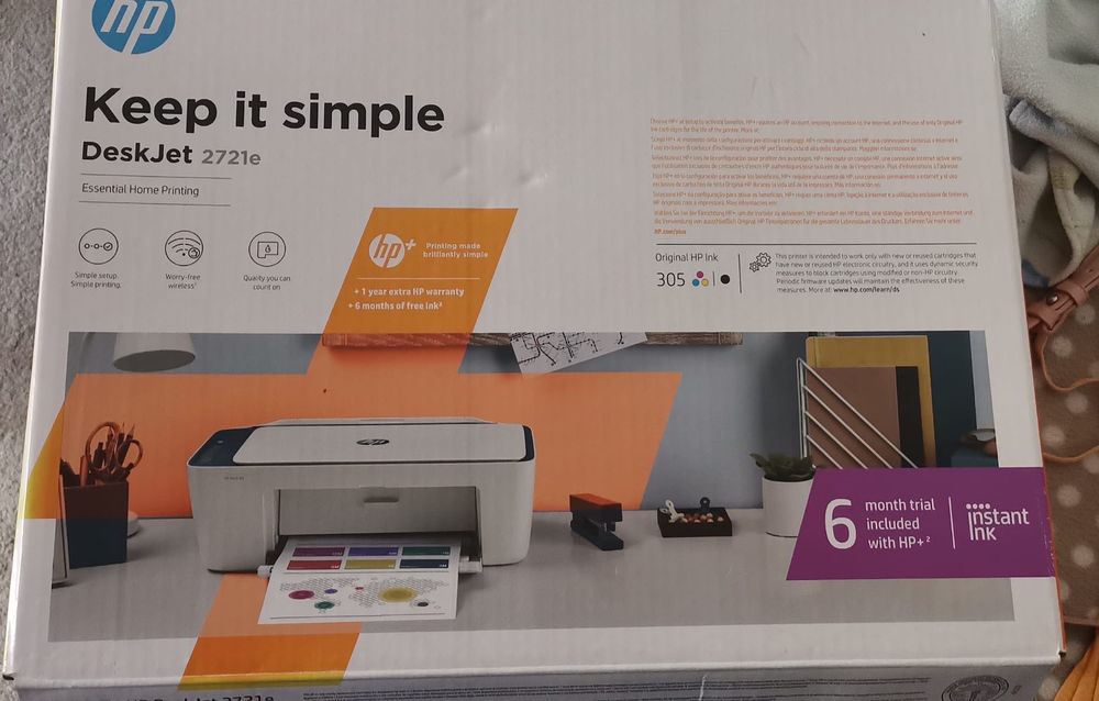 Vende-se impressora, Keep it simple, DeskJet 2721e