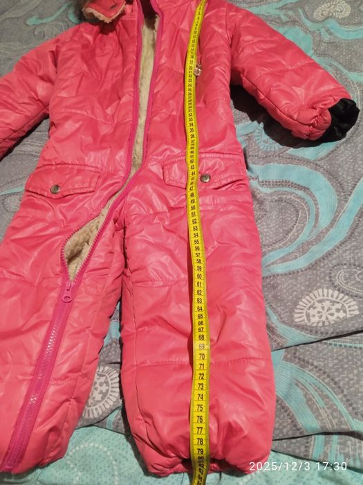 Комбінезон зимовий для дівчинки