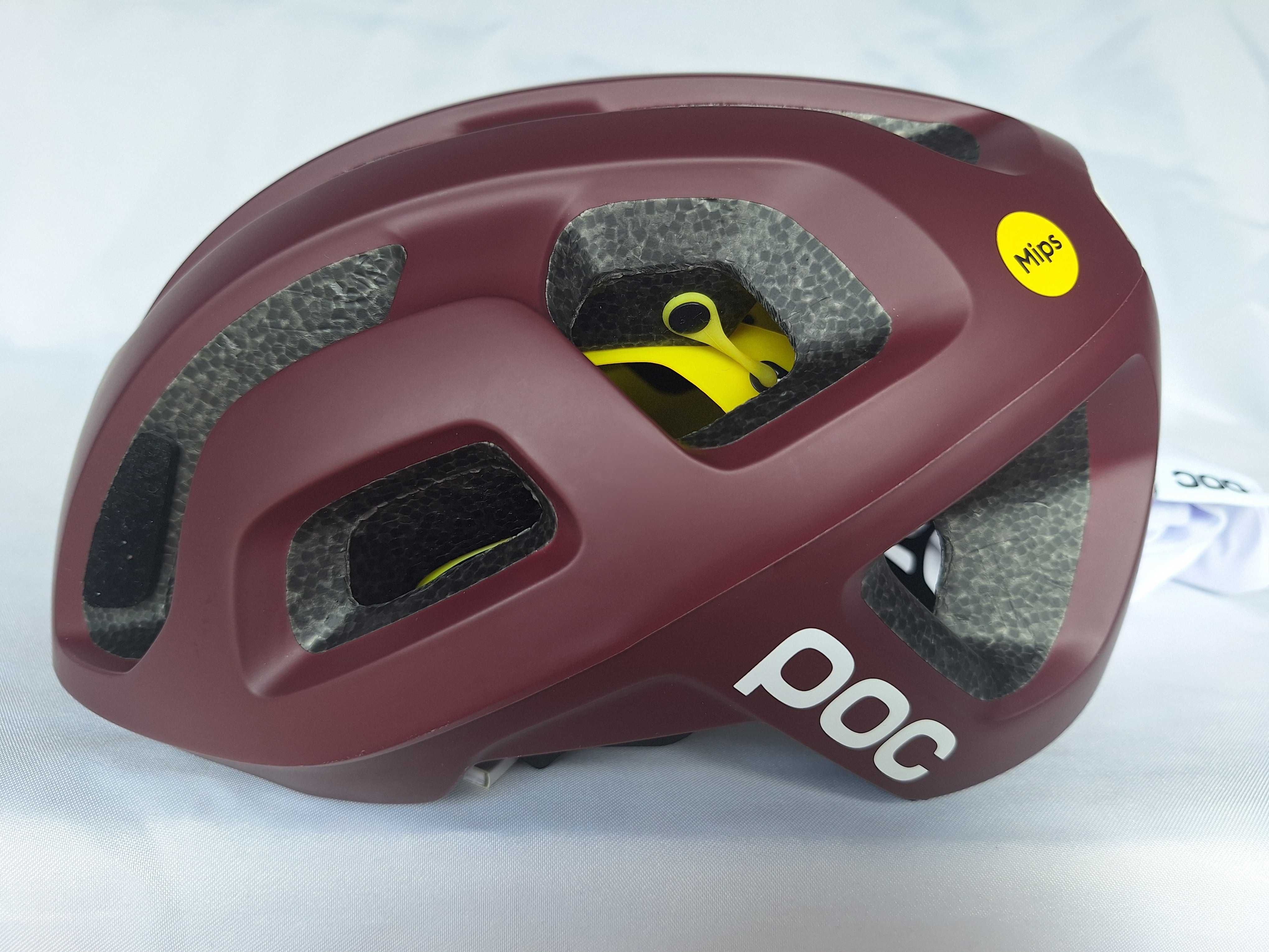 Kask rowerowy szosowy Poc Octal Mips Garnet Red Matt M 54-60cm