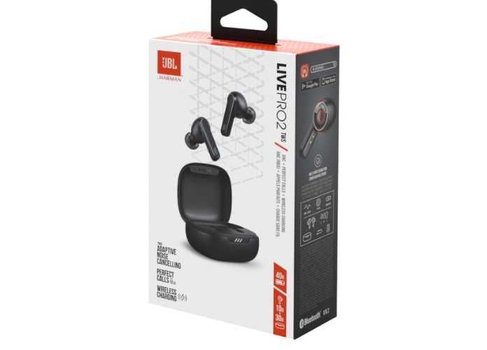 Наушники JBL Live Pro 2 Black/Silver (новые, гарантия 12мес)