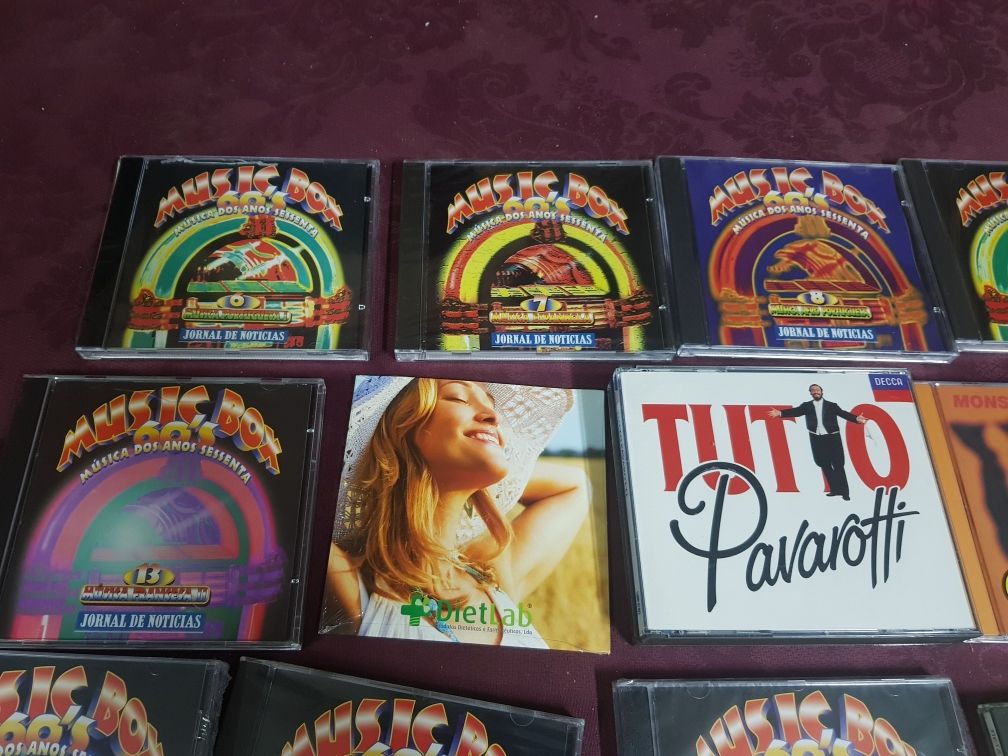 20 cd alguns ainda novos