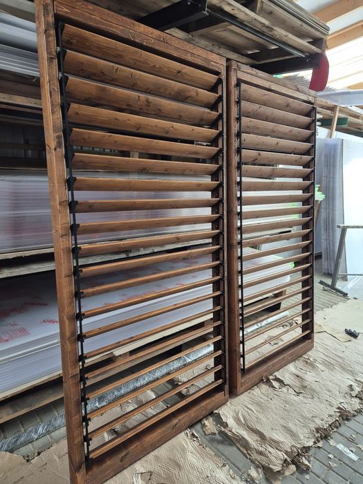 Ruchome deseczki, ruchome żaluzje ,  drewniane żaluzje