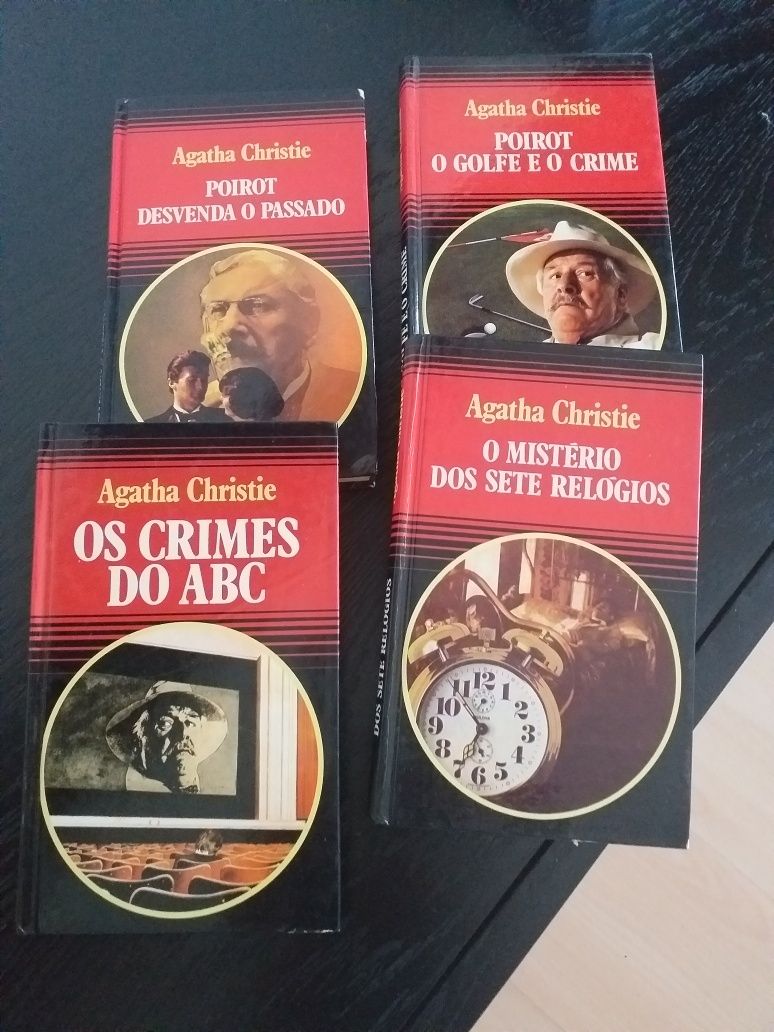 Coleção de Agatha Christie(quatro títulos)