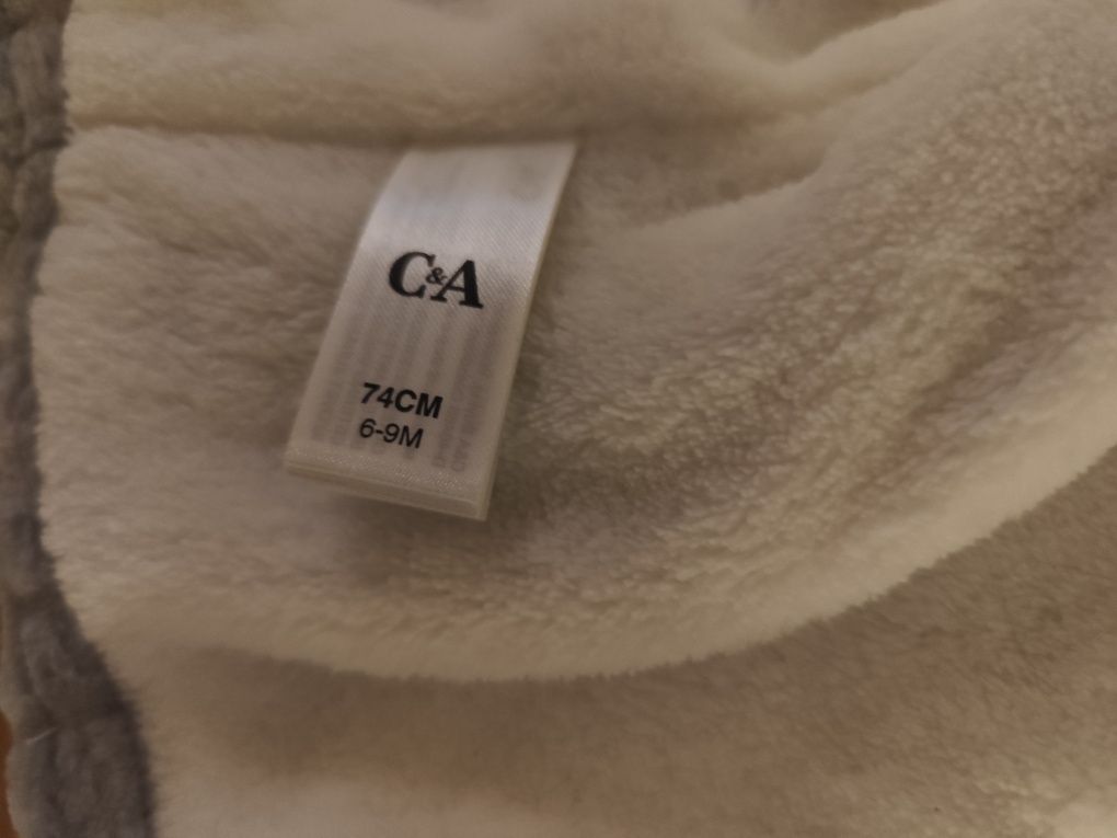 Polarowa kurteczka niemowlęca C&A 74