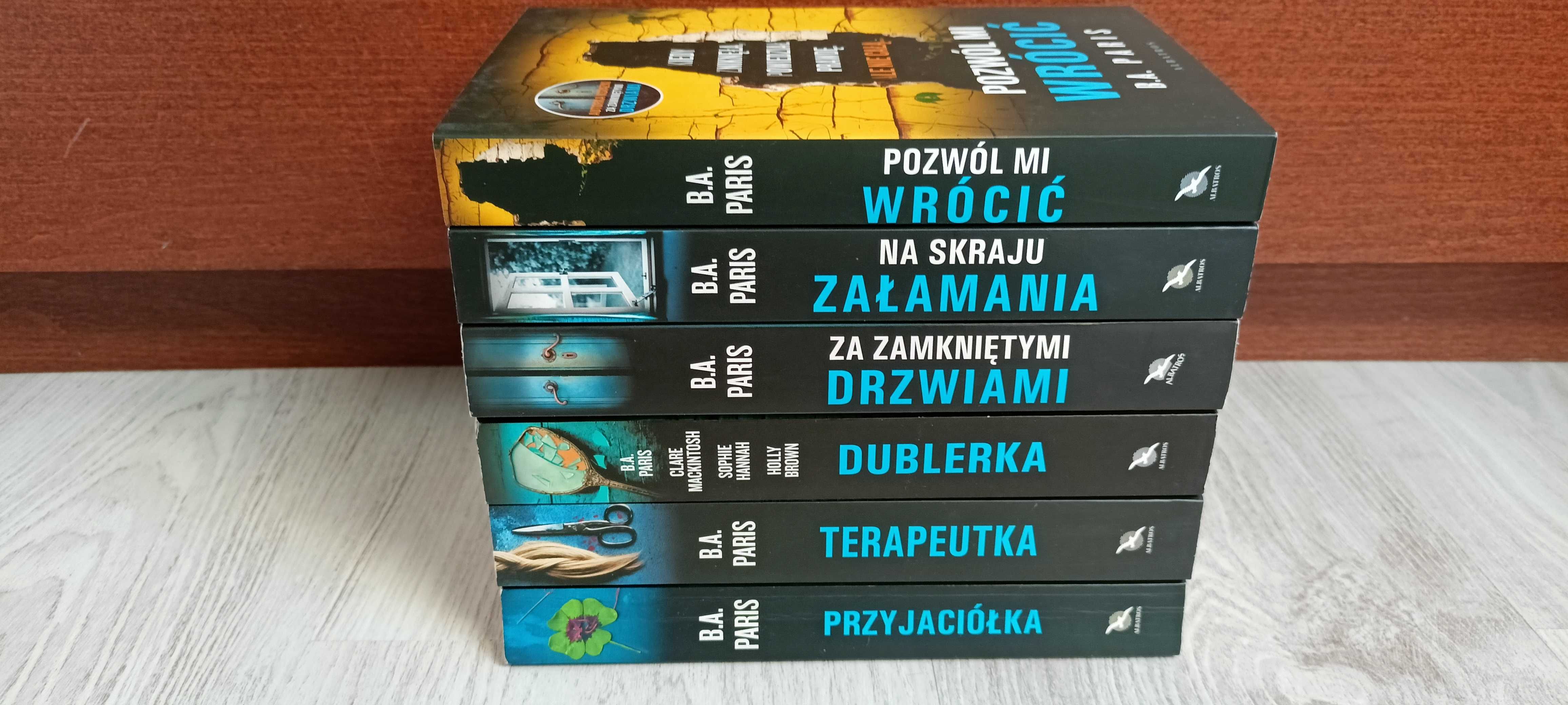 6x B.A. Paris Pozwól Za zamkniętymi Na skraju Przyjaciółka Dublerka